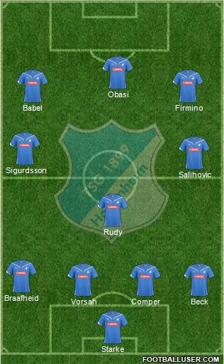 TSG 1899 Hoffenheim Formation 2011