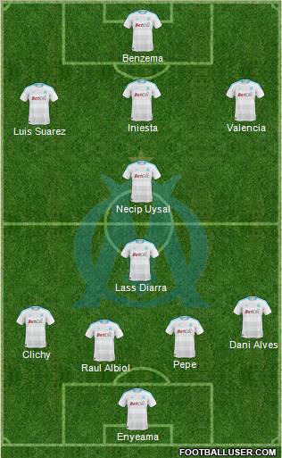 Olympique de Marseille Formation 2011