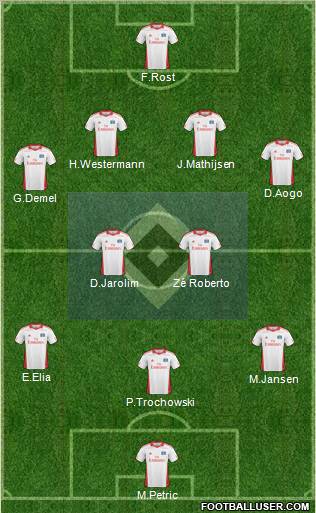 Hamburger SV Formation 2011