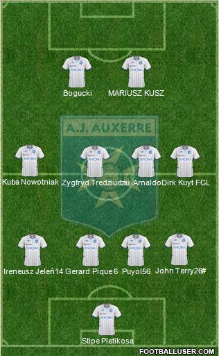 A.J. Auxerre Formation 2011