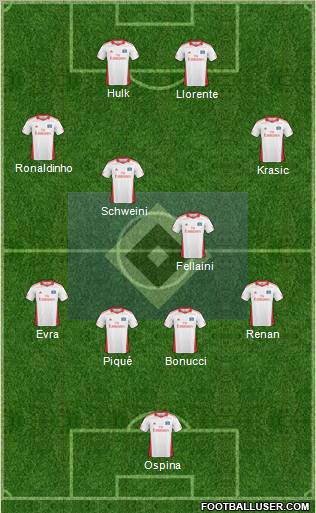 Hamburger SV Formation 2011