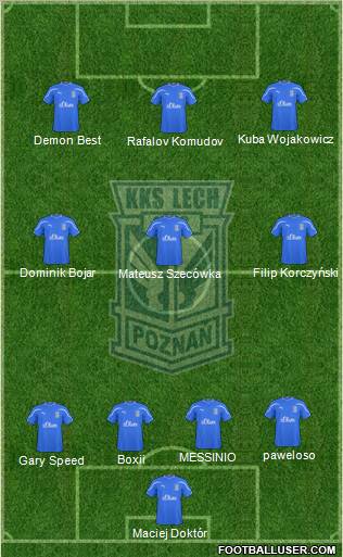 Lech Poznan Formation 2011