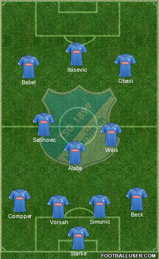 TSG 1899 Hoffenheim Formation 2011