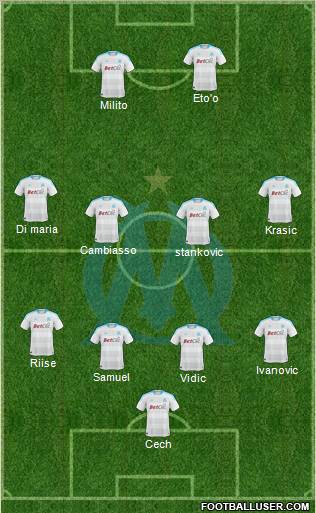 Olympique de Marseille Formation 2011