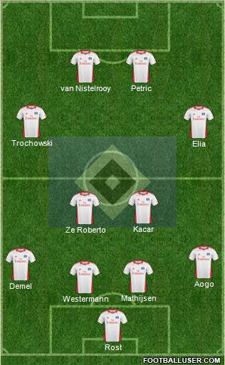 Hamburger SV Formation 2011