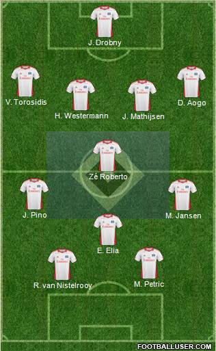 Hamburger SV Formation 2011