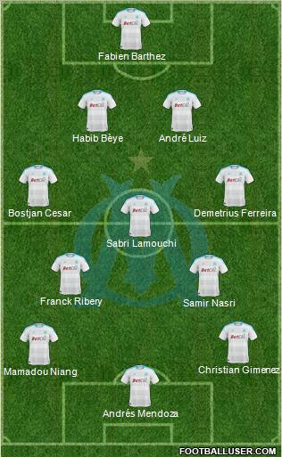 Olympique de Marseille Formation 2011