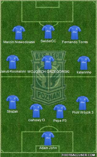 Lech Poznan Formation 2011