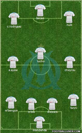 Olympique de Marseille Formation 2011