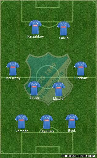 TSG 1899 Hoffenheim Formation 2011