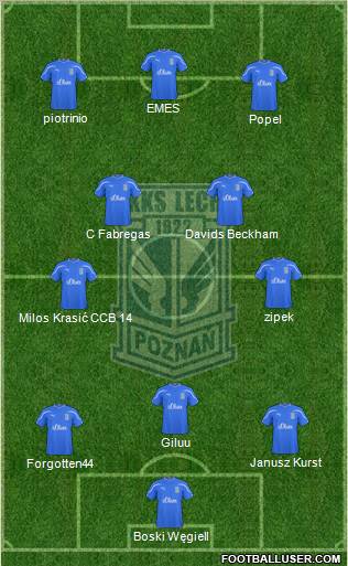 Lech Poznan Formation 2011