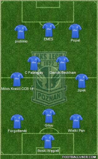 Lech Poznan Formation 2011