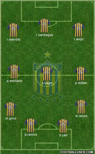 Rosario Central Formation 2011