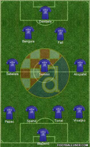 NK Dinamo Formation 2011