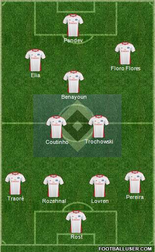 Hamburger SV Formation 2011