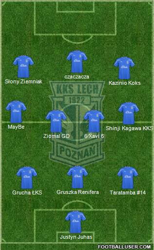 Lech Poznan Formation 2011