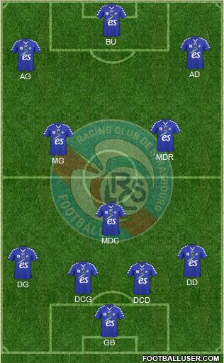 Racing Club de Strasbourg-Football Formation 2011