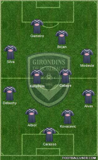 FC Girondins de Bordeaux Formation 2011