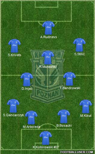 Lech Poznan Formation 2011