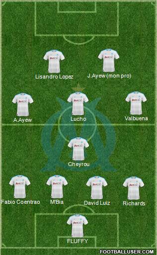 Olympique de Marseille Formation 2011