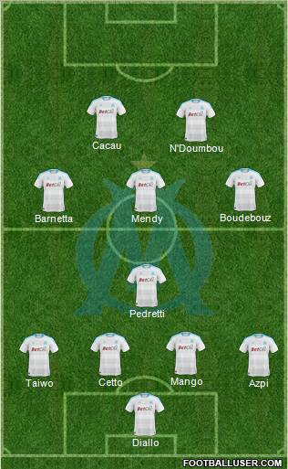 Olympique de Marseille Formation 2011