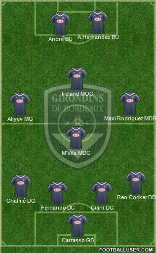 FC Girondins de Bordeaux Formation 2011