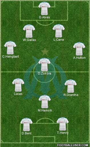 Olympique de Marseille Formation 2011