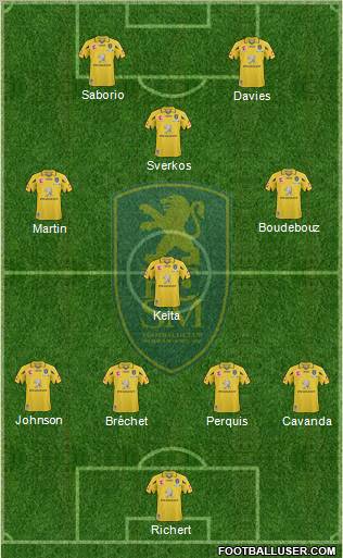 FC Sochaux-Montbéliard Formation 2011