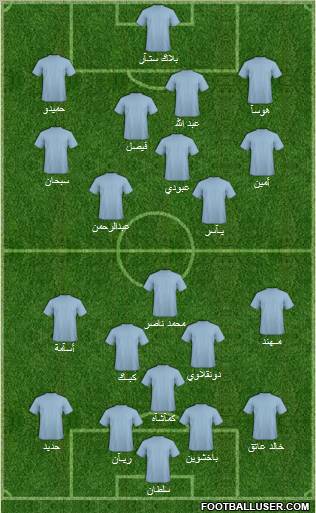 Al-Nassr (KSA) Formation 2011