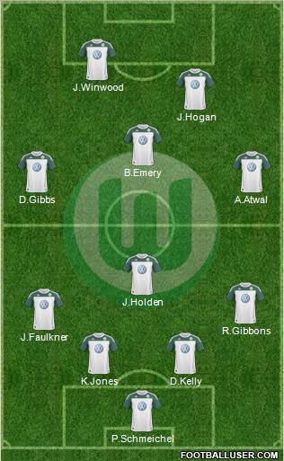 VfL Wolfsburg Formation 2011