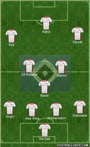 Hamburger SV Formation 2011