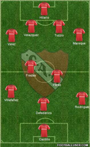 Independiente Formation 2011