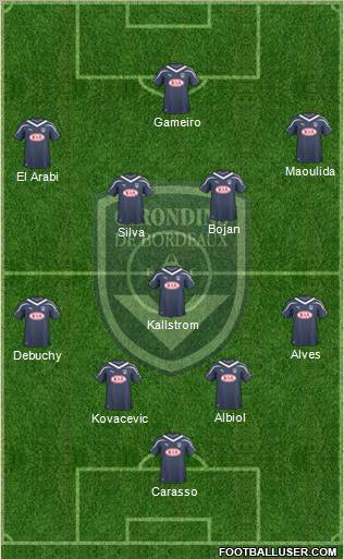 FC Girondins de Bordeaux Formation 2011