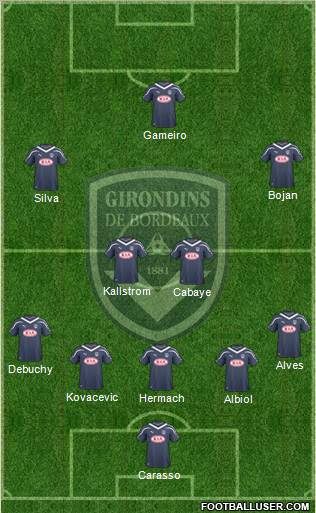 FC Girondins de Bordeaux Formation 2011