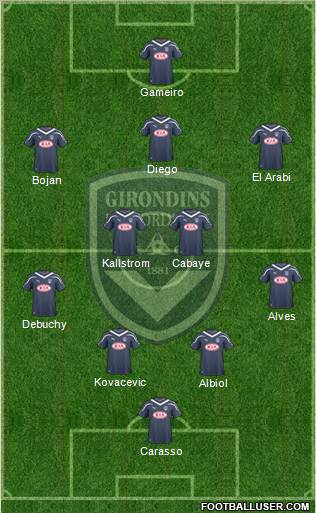 FC Girondins de Bordeaux Formation 2011