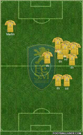 FC Sochaux-Montbéliard Formation 2011