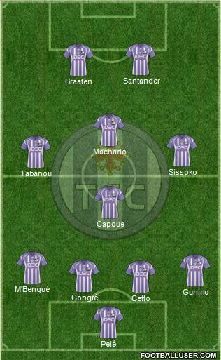 Toulouse Football Club Formation 2011