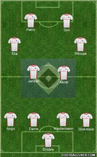 Hamburger SV Formation 2011