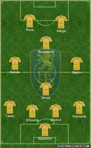 FC Sochaux-Montbéliard Formation 2011