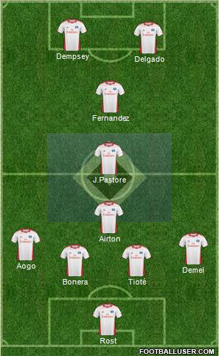 Hamburger SV Formation 2011