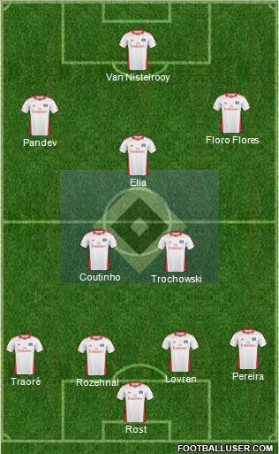 Hamburger SV Formation 2011