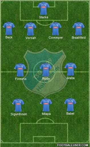 TSG 1899 Hoffenheim Formation 2011