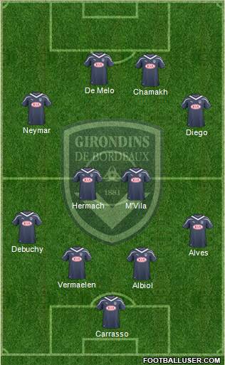 FC Girondins de Bordeaux Formation 2011