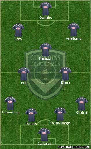 FC Girondins de Bordeaux Formation 2011