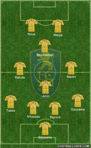 FC Sochaux-Montbéliard Formation 2011