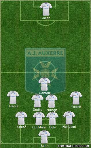 A.J. Auxerre Formation 2011