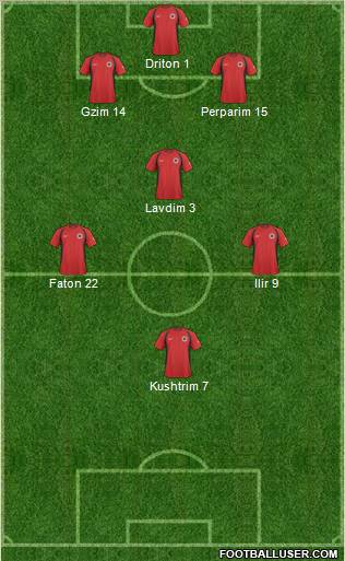 Albania Formation 2011