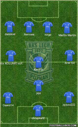 Lech Poznan Formation 2011