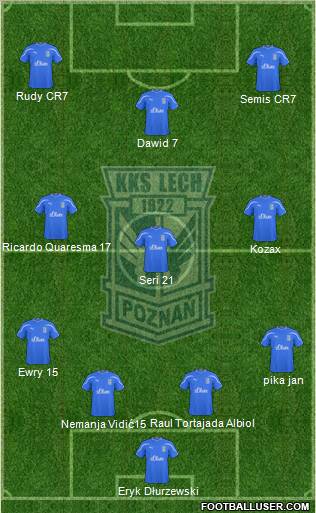 Lech Poznan Formation 2011