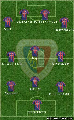 Piast Gliwice Formation 2011